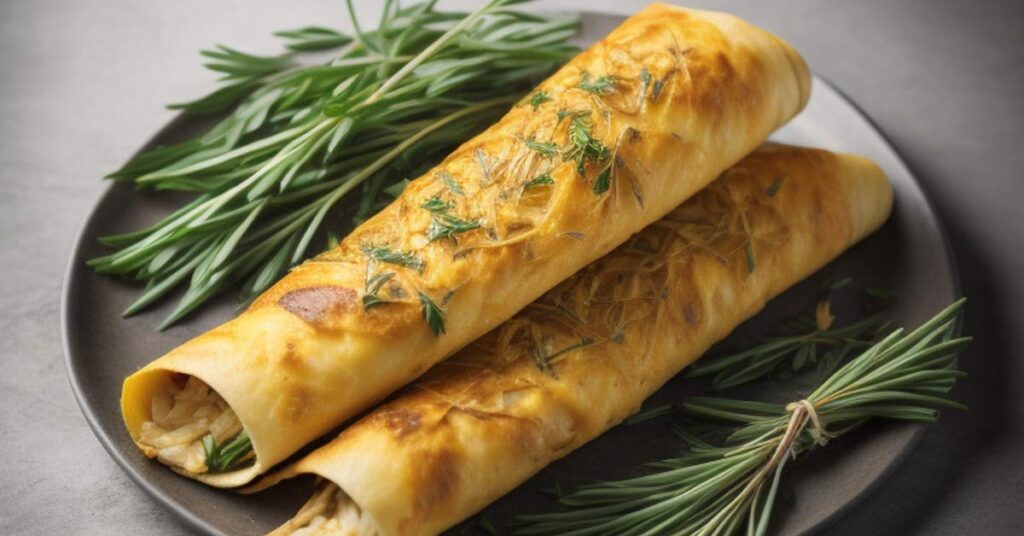 French Omelette with chives