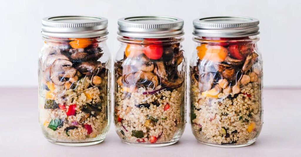 Quinoa Salad Jar